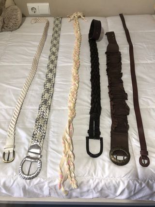 Lote 8 Cinturones Talla 95