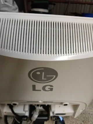Monitor LG Multifunción Gris y Blanco 17 pulgadas.