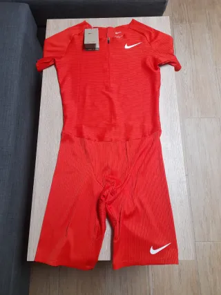 Traje atletismo Nike Elite Rojo