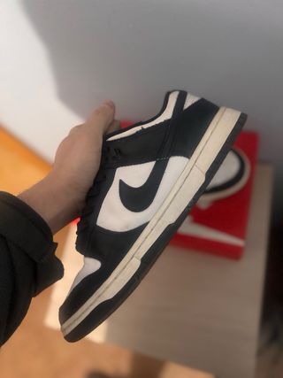 Nike Dunk Low Panda Negro Blanco