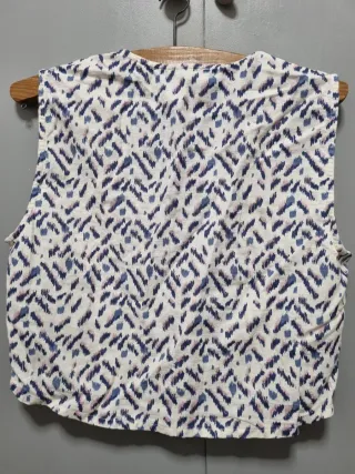 Chaleco Mango estampado