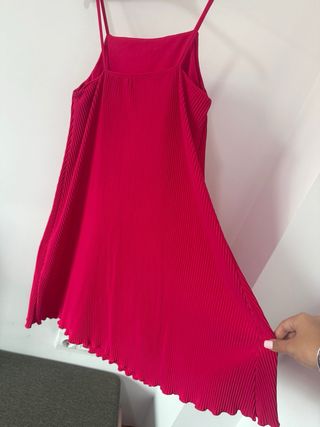 Vestido fucsia tirantes M