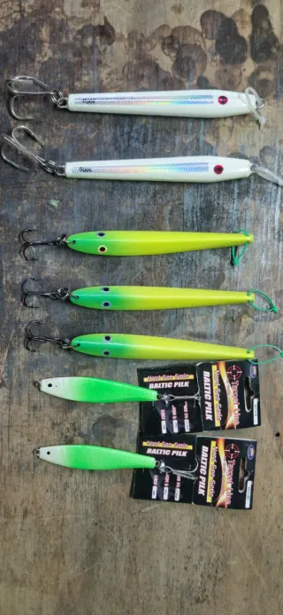 Lote de 6 señuelos de pesca