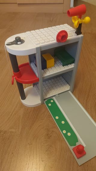 Estación Bomberos Playmobil 123 + 3 Vehículos