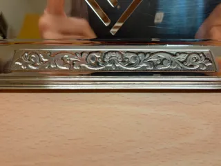 Vassoio / piatto in acciaio inox