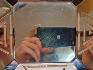 Vassoio / piatto in acciaio inox