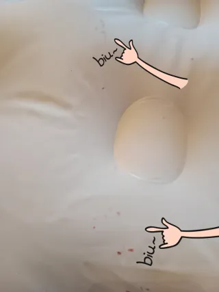 Colchoneta hinchable Quechua 184x68 cm