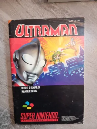 Ultraman Snes Super Nintendo