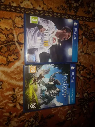 FIFA 18 y Horizon Zero Dawn PS4