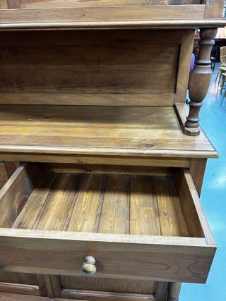 Vitrina Aparador Madera Rústica