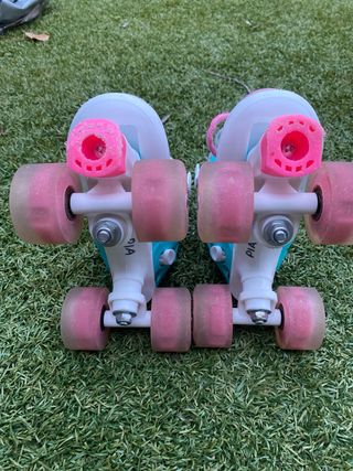 Patines 4 Ruedas Olyspm Niña con protecciones