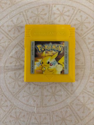 Pokemon Amarillo Game Boy Nintendo