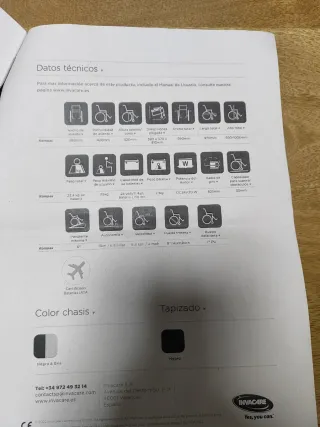 Silla de ruedas eléctrica plegable (22kg)