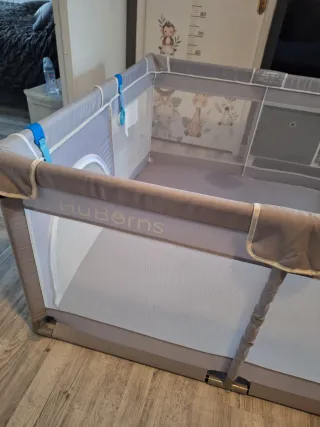 Parque infantil gris 120cm