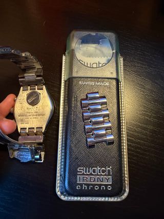 Reloj Swatch Irony Chrono para piezas