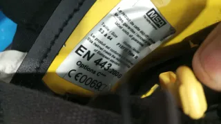 Casco Bombero MSA Gallet F1 Amarillo