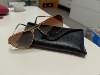 Gafas de sol Ray-Ban Junior Marrones y Doradas