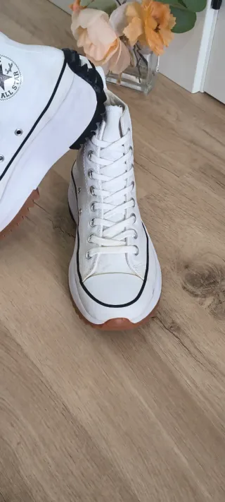 Converse Run Star Hike blancas talla 39