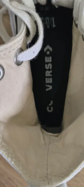 Converse Run Star Hike blancas talla 39