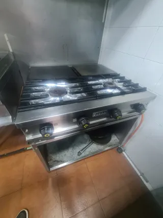 Cocina de gas industrial IECSA