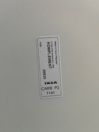 Cassetto Komplement bianco