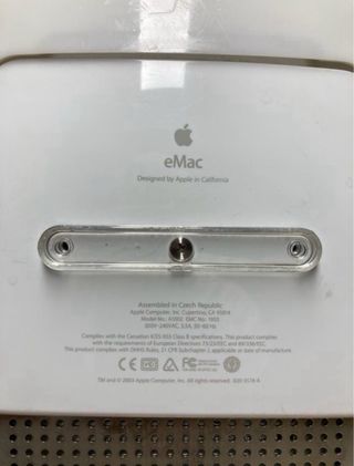 Apple eMac A1002 Ordenador Blanco
