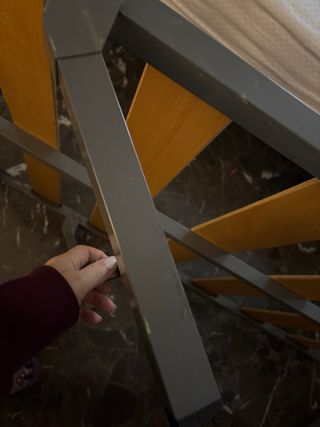 SOMIER flexible + COLCHON supletorio niño SIN USAR