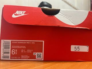 Zapatillas Nike Talla 39 Blancas/Negras/Rojas