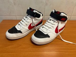 Zapatillas Nike Talla 39 Blancas/Negras/Rojas