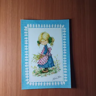 4 Postales Antiguas de Mary May