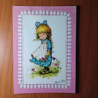 4 Postales Antiguas de Mary May