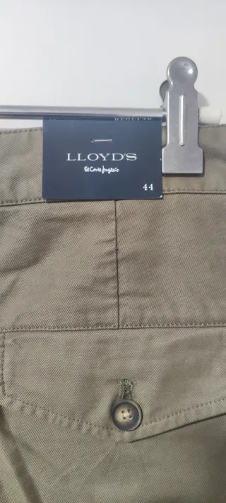 Pantalón cargo LLODY'S verde oliva con etiqueta