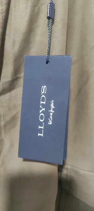 Pantalón cargo LLODY'S verde oliva con etiqueta