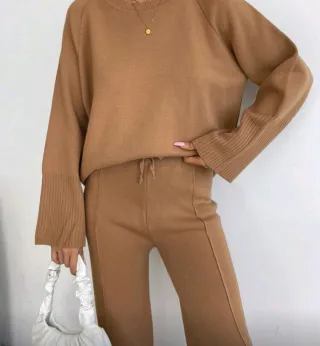 Completo donna beige taglia unica