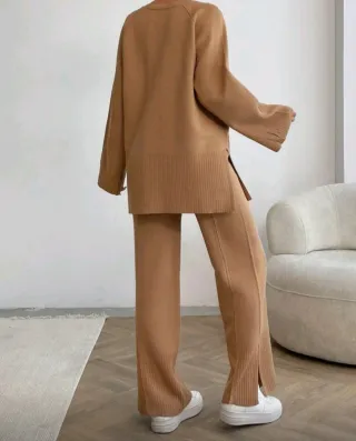 Completo donna beige taglia unica