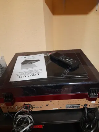 Tocadiscos Lauson Rojo