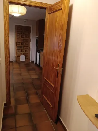 Puerta de paso de pino