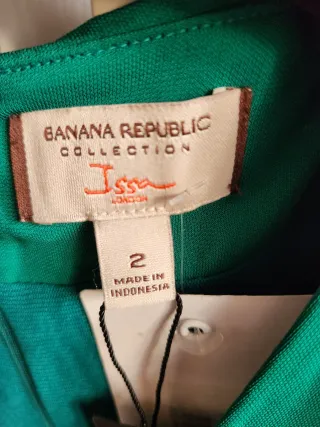 Abito verde Banana Republic taglia XS