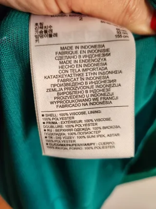 Abito verde Banana Republic taglia XS