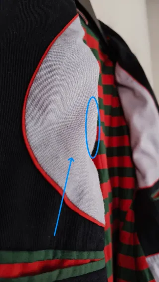 Americana El Ganso azul