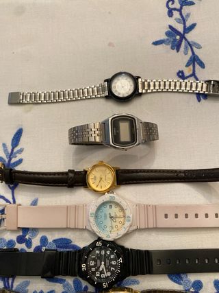 Lote de relojes Casio