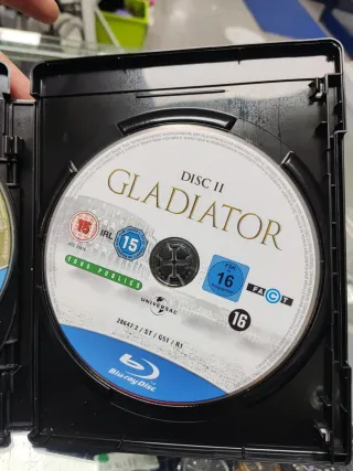 Gladiator Blu-ray 4K + Blu-ray + Extras