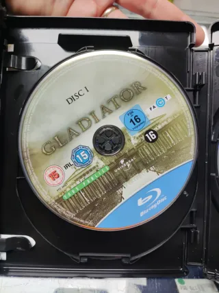 Gladiator Blu-ray 4K + Blu-ray + Extras