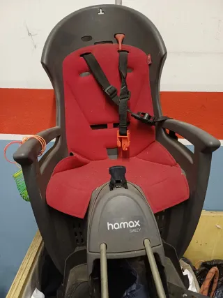 Hamax Smiley Silla Portabebés Bicicleta