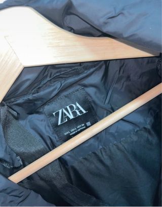 Cazadora acolchada Zara negra