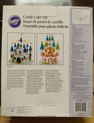 Molde Tarta Castillo Wilton