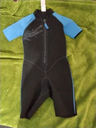 Traje de neopreno buceo T.8 años