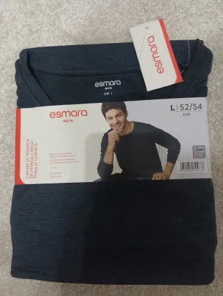 Camiseta térmica Esmara Hombre Talla L