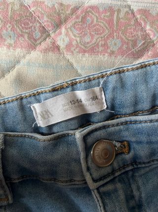 Vaqueros Zara Azul Talla 13-14