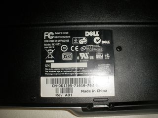 Teclado Multimedia DELL SK-8135 Español + Ratón